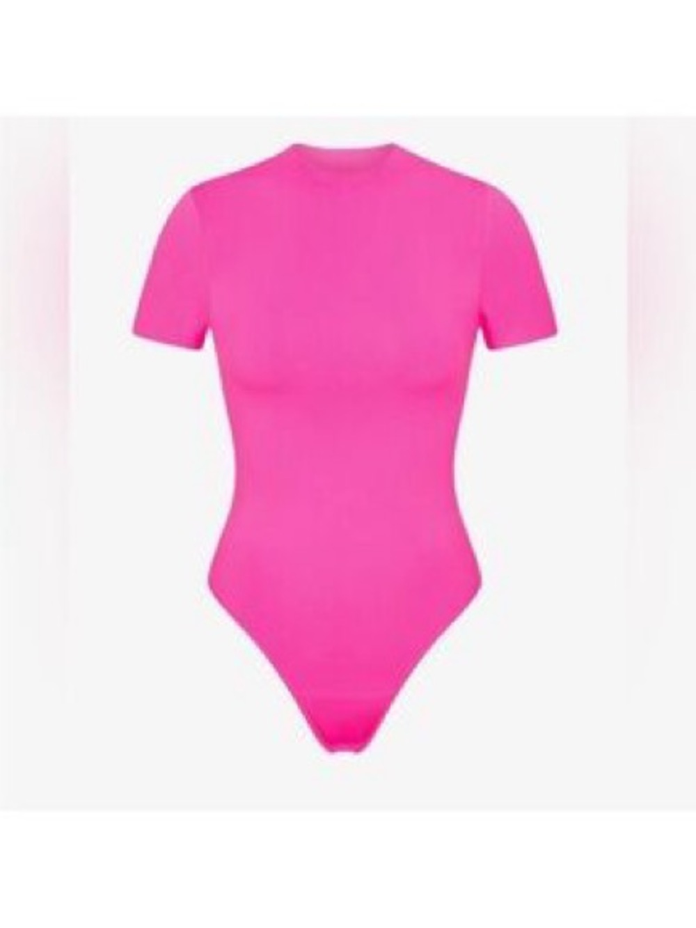 NWT Skims fuschia t-shirt bodysuit size small